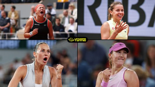 Mirra Andreeva, Marta Kostyuk, Diana Shnaider et Maja Chwalińska composent le dernier carré féminin de Roland-Garros 2026 (Getty Images)