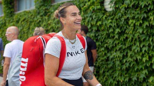 Aryna Sabalenka à Wimbledon (Tim Clayton/Getty Images)