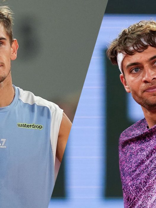 Matteo Arnaldi a déclaré forfait pour sa demi-finale à Roland-Garros, laissant Flavio Cobolli en finale sans jouer (Getty Images)