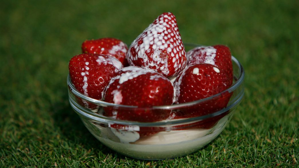 Les fraises à la crème de Wimbledon (Ben radford/Corbis via Getty Images)