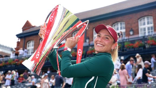 Donna Vekic s'est imposée contre Emma Raducanu en finale du Queen's (Getty Images)