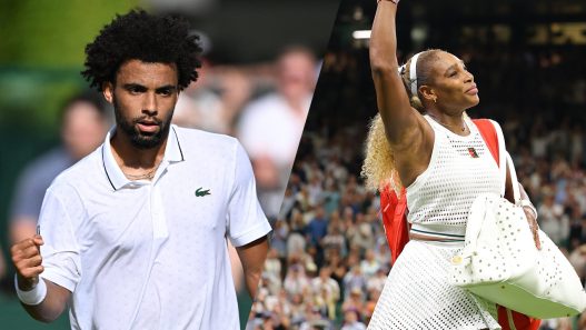 Arthur Fils et Serena Williams ont animé la journée du 30 juin 2026 à Wimbledon (Getty Images)