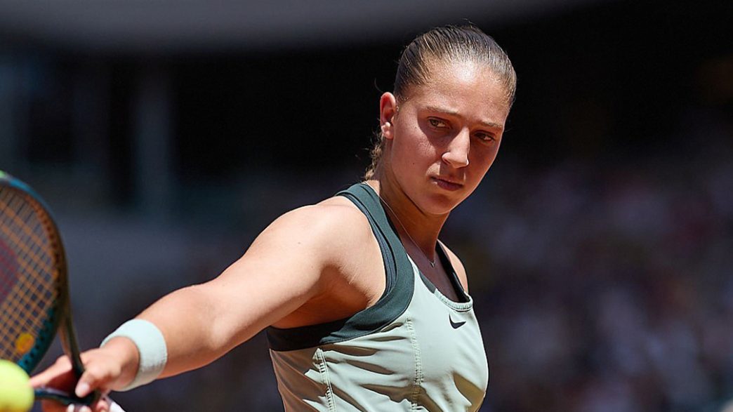 Diane Parry s'est inclinée en 1/8 de finale de Roland-Garros (Getty Images)