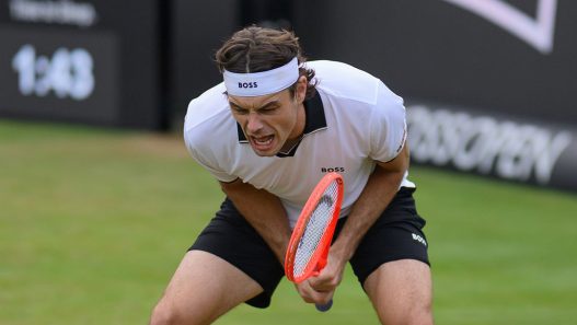 Tyalor Fritz s'est qualifié pour les demi-finales à Halle (Getty Images)