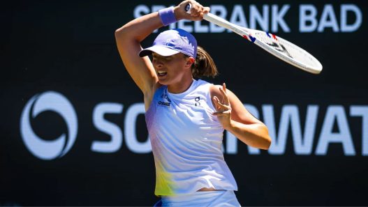 Iga Swiatek est au programme de ce samedi. (Getty Images)