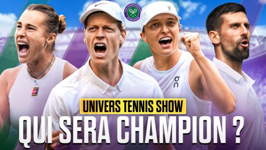 Le troisième épisode de l'Univers Tennis Show est consacré à Wimbledon.