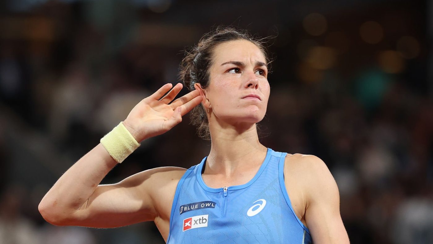 Loïs Boisson est au programme du mardi 16 juin au WTA 250 de Nottingham (Julian Finney/Getty Images)