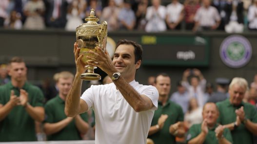 Roger Federer est le recordman de titres à Wimbledon depuis le début de l'ère Open (Getty Images)