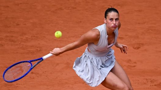 Marta Kostyuk à Paris en 2026.(Photo by Daniel Kopatsch/Getty Images)