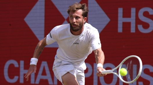 Corentin Moutet au Queen's. (Photo by Luke Walker/Getty Images for LTA)