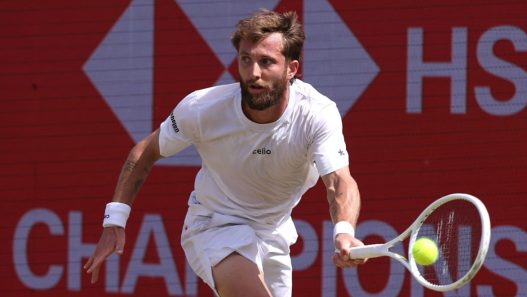 Corentin Moutet au Queen's. (Photo by Luke Walker/Getty Images for LTA)