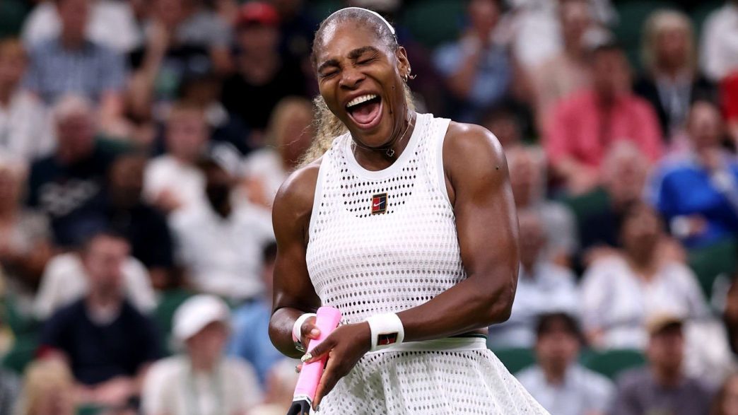 Serena Williams s'est inclinée au premier tour de Wimbledon en simple. (Getty Images)