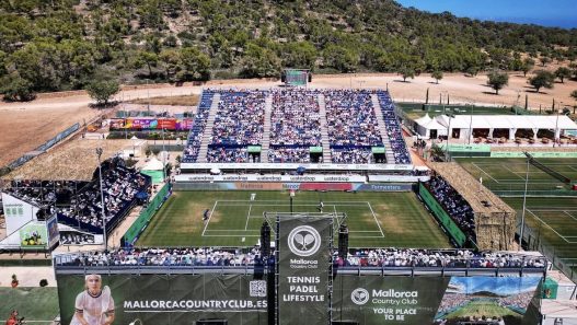 Le court principal au tournoi ATP 250 de Majorque (Getty Images)