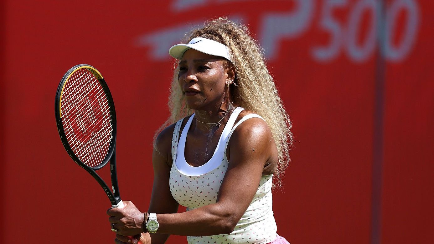 Serena Williams est au programme du mardi 16 juin en double à Berlin (Luke Walker/Getty Images for LTA)