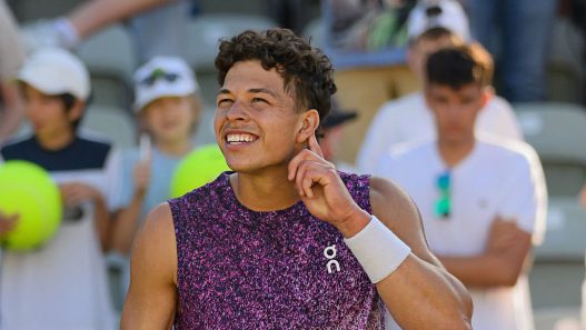Ben Shelton s'est imposé en finale du tournoi ATP 250 de Stuttgart (Getty Images)