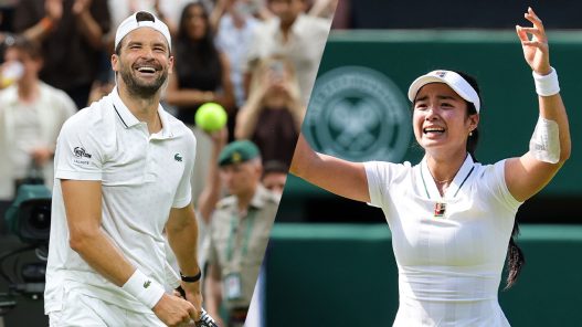 Grigor Dimitrov et Alexandra Eala ont réalise des grosses performances à Wimbledon (Getty Images)