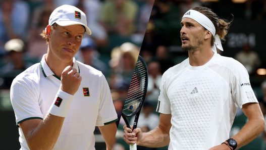 Jannik Sinner et Alexander Zverev s'affronteront en finale de Wimbledon 2026 (Getty Images)