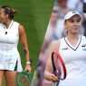 Aryna Sabalenka et Elena Rybakina sont les têtes de série 1 et 2 à Wimbledon. (Getty Images)