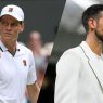 Jannik Sinner et Novak Djokovic avant leur troisième tour à Wimbledon 2026. (Getty Images)