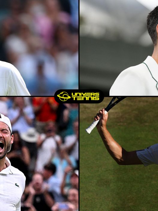 Jannik Sinner, Novak Djokovic, Grigor Dimitrov et Alexander Zverev composent le plateau des huitièmes de finale de Wimbledon 2026 (Getty Images)