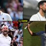 Jannik Sinner, Novak Djokovic, Grigor Dimitrov et Alexander Zverev composent le plateau des huitièmes de finale de Wimbledon 2026 (Getty Images)