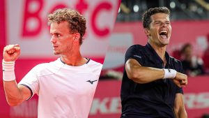 Luca Van Assche et Alexander Blockx vont s'affronter pour le titre au tournoi ATP 250 d'Estoril (Getty Images)