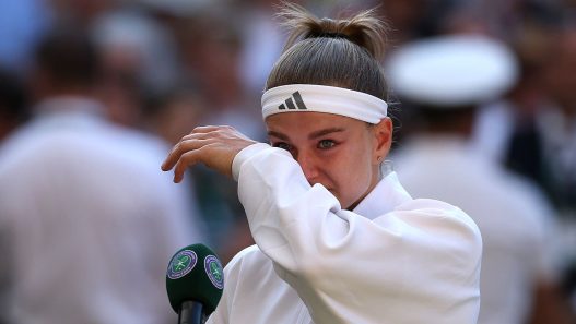 Karolina Muchova s'est inclinée en finale de Wimbledon (Matthew Stockman/Getty Images)