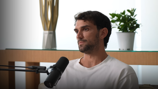 Valentin Vacherot s'est exprimé sur son match contre Novak Djokovic (The Elevate House)