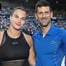 Aryna Sabalenka et Novak Djokovic feront équipe en double mixte à l'US Open 2026. (Open d'Australie)