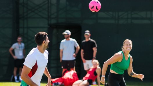 Aryna Sabalenka et Novak Djokovic feront équipe en double mixte à l'US Open 2026. (Getty Images)