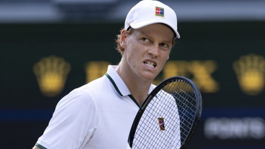 Jannik Sinner s'est qualifié pour la finale de Wimbledon. (Getty Images)