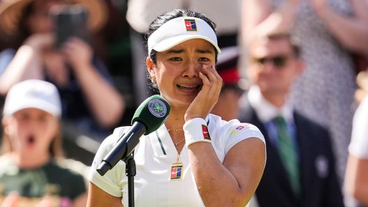 Iga Swiatek s'est imposée contre Iga Swiatek au troisième tour de Wimbledon (Shi Tang/Getty Images)
