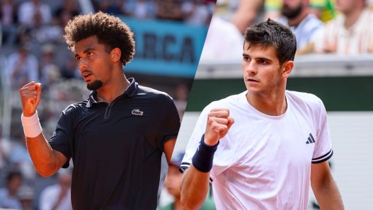 Arthur Fils et Rafael Jodar vont s'affronter ce mardi à Washington. (Getty Images)