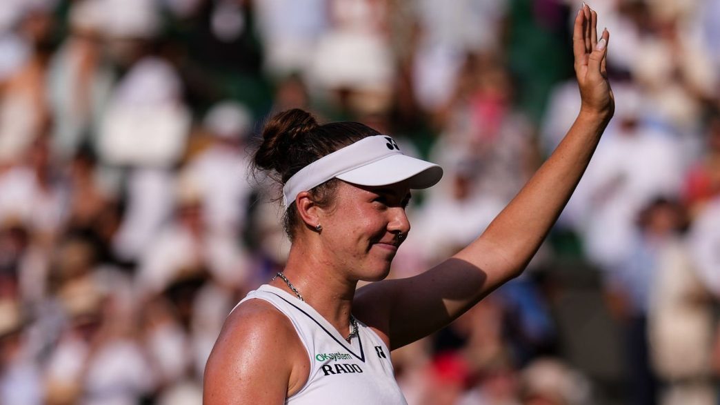 Linda Noskova s'est qualifiée en finale de Wimbledon 2026 (Shi Tang/Getty Images)