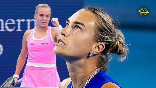 Aryna Sabalenka s'est inclinée contre Sara Bejlek en huitièmes de finale à Cincinnati (Getty Images)