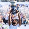 Arthur Fils avec son trophée au Masters 1000 de Cincinnati (Matthew Stockman/Getty Images)