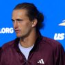 Alexander Zverev en conférence de presse avant l'US Open (Caleb Bowlin/Getty Images)