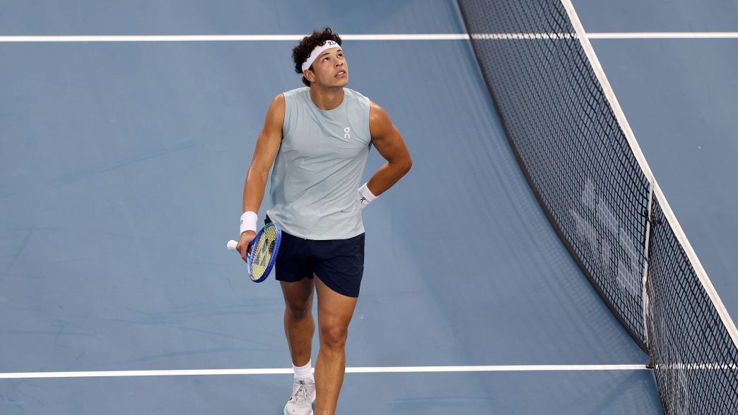 Ben Shelton s'est incliné dès son entrée en lice au Masters 1000 de Cincinnati (Emilee Chinn/Getty Images)