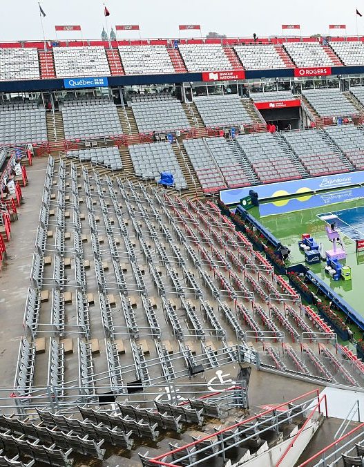 La météo continue de perturber le programme au Masters 1000 de Montréal 2026 (Minas Panagiotakis/Getty Images)