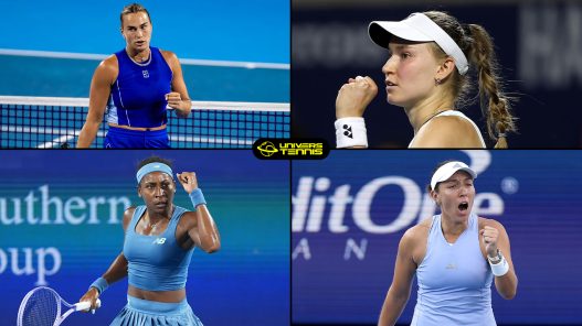 Aryna Sabalenka, Elena Rybakina, Coco Gauff et Jessica Pegula se joueront la place de n°1 mondiale à l'US Open 2026 (Getty Images)