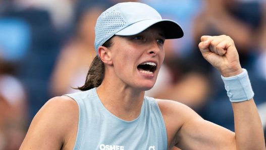 Iga Swiatek s'est qualifiée pour les quarts de finale au WTA 1000 de Cincinnati (Getty Images)