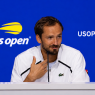 Daniil Medvedev en conférence de presse lors de l'US Open 2026 (US Open)