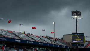 Le Masters 1000 de Montréal a été interrompu par les orages (Tennis TV)