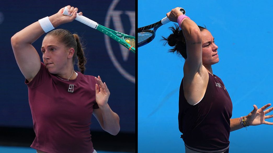 Diane Parry et Lois Boisson s'affrontent ce jeudi à Cincinnati. (Getty Images)