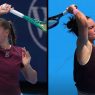 Diane Parry et Lois Boisson s'affrontent ce jeudi à Cincinnati. (Getty Images)