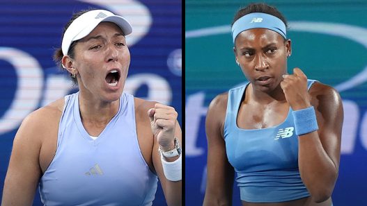 Jessica Pegula et Coco Gauff vont s'affronter ce dimanche à Cincinnati. (Getty Images)