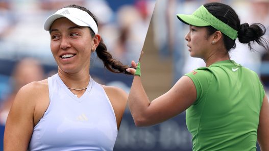Jessica Pegula défiera Alexandra Eala ce dimanche à Washington. (Getty Images)