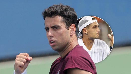 Jaume Munar s'est imposé après un match fou contre Terence Atmane à l'US Open (Getty Images)