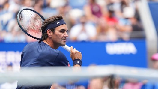Roger Federer a retrouvé l'US Open en 2026 (Darren Carroll/USTA via Getty Images)