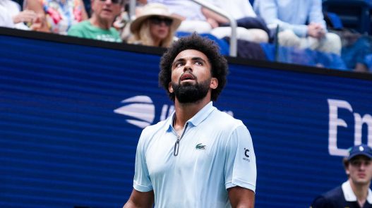 Arthur Fils s'est incliné contre Stefanos Tsitsipas au premier tour de l'US Open (Marek Janikowski/Icon Sport via Getty Images)